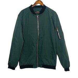 WULFUL Mens Casual Lightweight Jacket Softshell Bomber Windbreaker Size XL